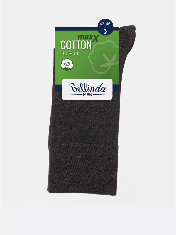 Bellinda Μαύρες ανδρικές Bellinda COTTON MAXX MEN SOCKS