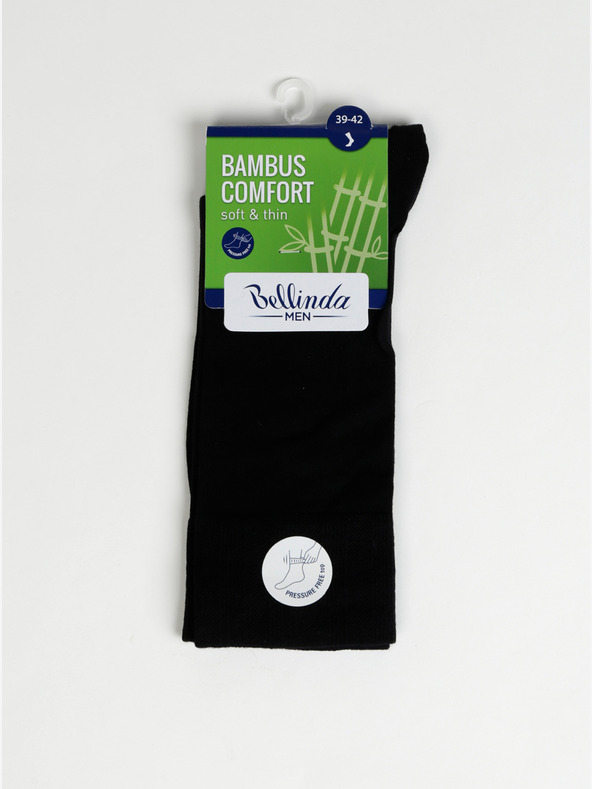 Bellinda Ανδρικά Bellinda BAMBUS COMFORT SOCKS μαύρο