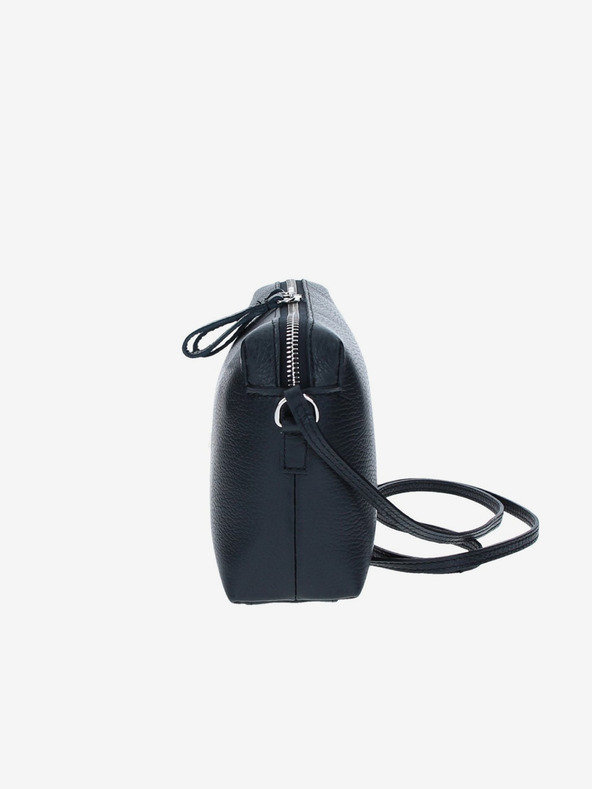 Elega Μαύρο Γυναικείο δερμάτινο Crossbody τσάντα ELEGA Hill