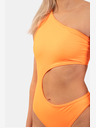 Nebbia Πορτοκαλί ασύμμετρο μονοκίνι με έναν ώμο 458