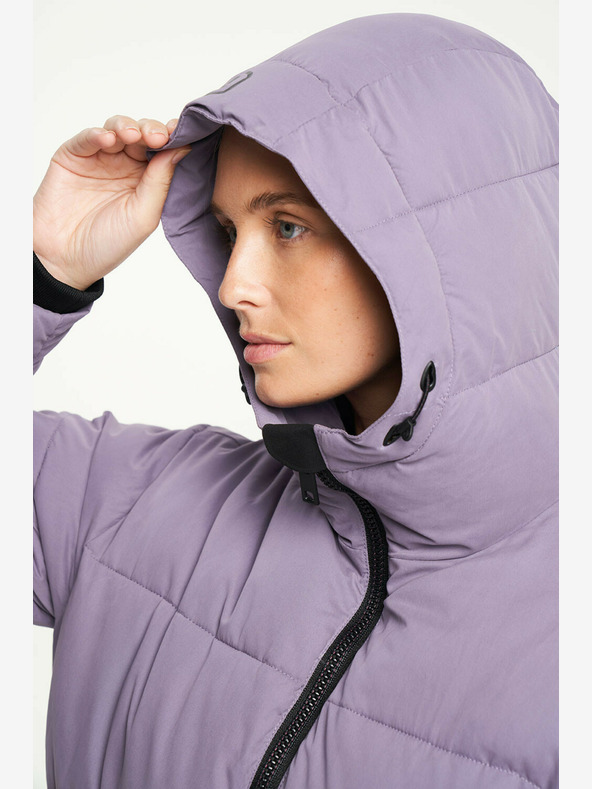 Tenson γυναικείο χειμερινό μπουφάν lifestyle TENSON Milla Jacket W μωβ