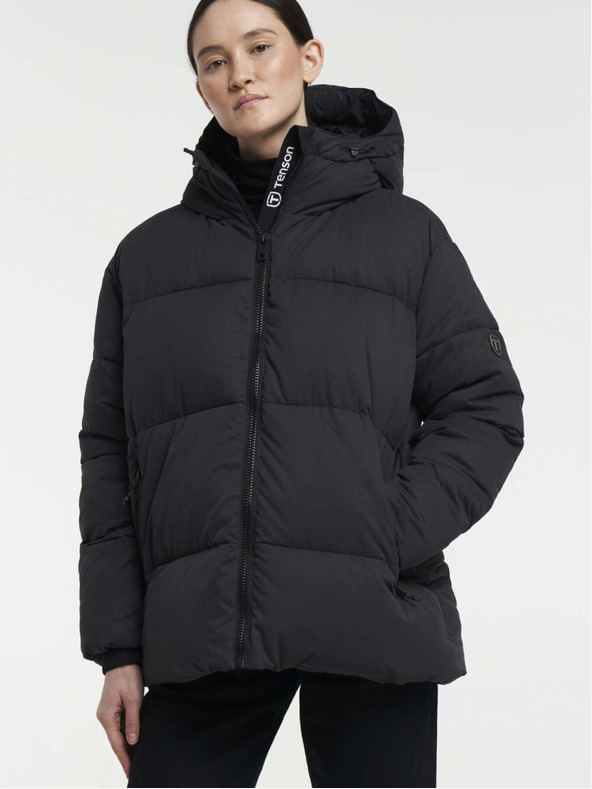Tenson Γυναικείο χειμερινό μπουφάν lifestyle TENSON Milla Jacket W μαύρο
