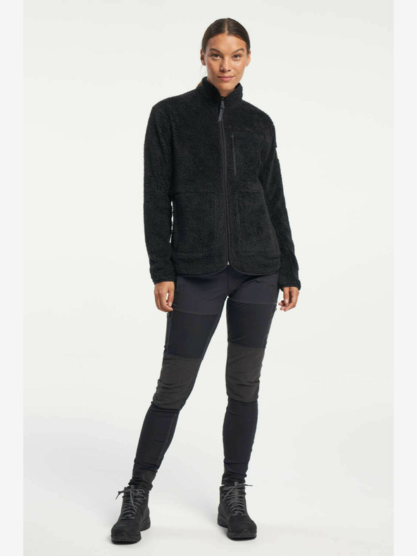 Tenson Γυναικείο μπουφάν TENSON Thermal Pile Zip Fleece Jacket W Μαύρο