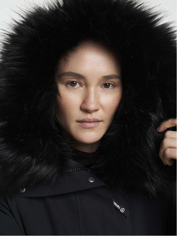 Tenson Γυναικείο χειμερινό μπουφάν lifestyle TENSON Vision MPC Extreme W μαύρο