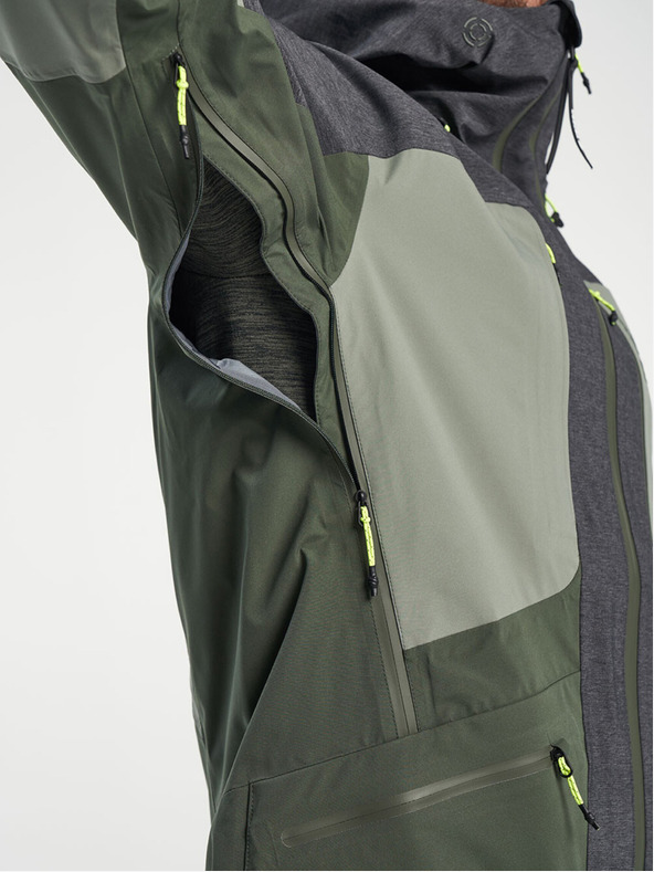 Tenson ανδρικό μπουφάν με μεμβράνη skialp TENSON Touring Shell Jacket M σκούρο πράσινο
