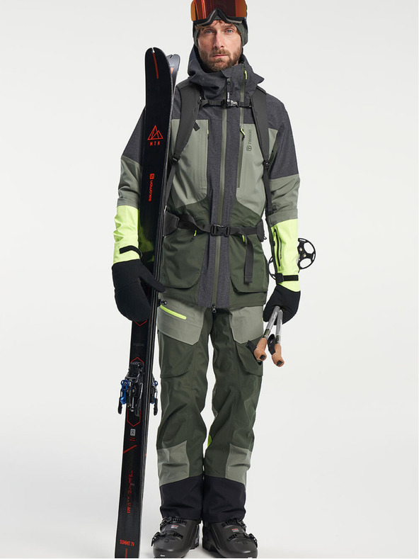 Tenson ανδρικό μπουφάν με μεμβράνη skialp TENSON Touring Shell Jacket M σκούρο πράσινο