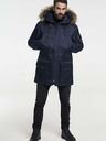 Tenson Ανδρικό χειμερινό lifestyle parka TENSON Himalaya Anniversary M σκούρο μπλε