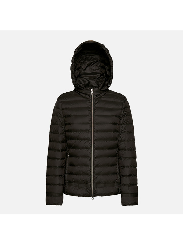 Geox Μαύρο γυναικείο πουπουλένιο μπουφάν Geox Jaysen