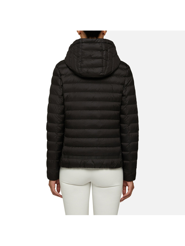 Geox Μαύρο γυναικείο πουπουλένιο μπουφάν Geox Jaysen