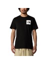 The North Face Ανδρικό μαύρο μπλουζάκι The North Face ss Fine Tee