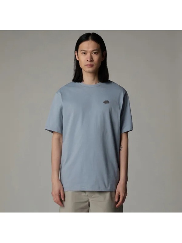 The North Face Ανδρικό μπλε μπλουζάκι The North Face Smoked Pearl Natural Dye s/s Tee