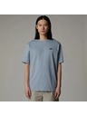 The North Face Ανδρικό μπλε μπλουζάκι The North Face Smoked Pearl Natural Dye s/s Tee