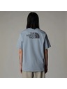 The North Face Ανδρικό μπλε μπλουζάκι The North Face Smoked Pearl Natural Dye s/s Tee