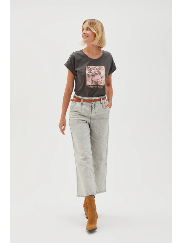 Moodo Γυναικείο γκρι τζιν Moodo