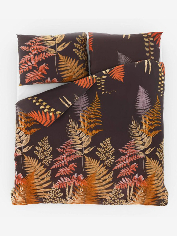 Kvalitex Σατέν γαλλικά σεντόνια Luxury Collection 1+2, 220x200, 70x90εκ Καπράδι καφέ Kvalitex