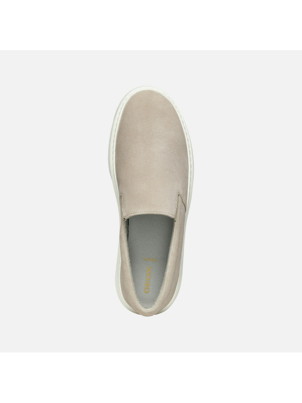 Geox Μπεζ ανδρικά αθλητικά παπούτσια Geox Deiven