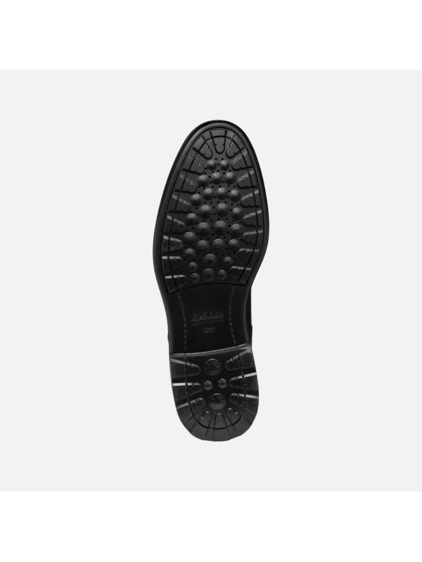 Geox Μαύρα ανδρικά παπούτσια ντυσίματος Geox Walk Pleasure