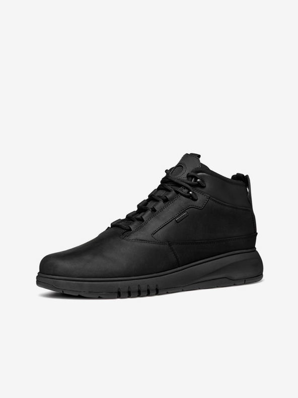 Geox Μαύρα ανδρικά μποτάκια αστραγάλου Geox Aerantis 4X4 Abx