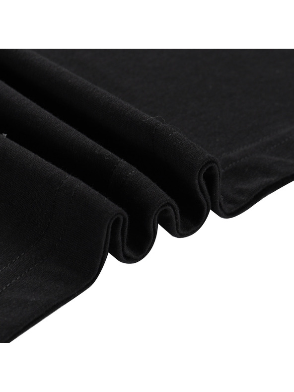 ALPINE PRO Ανδρικό γρήγορα στεγνωτικό τοπ ALPINE PRO QARET black