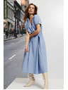 Moodo Women's blue dress Moodo