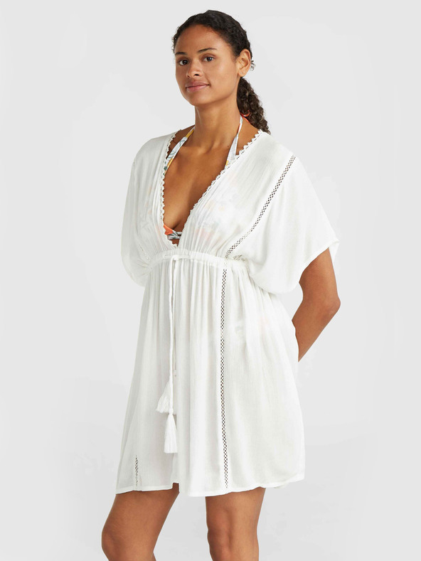 O'Neill O'Neill ESSENTIALS MONA Γυναικείο φόρεμα λευκό