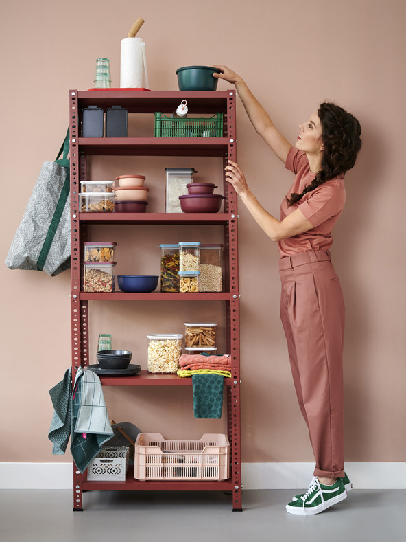 Mepal Σετ δοχείων τροφίμων Mepal Omnia Nordic White (3 τεμ.)