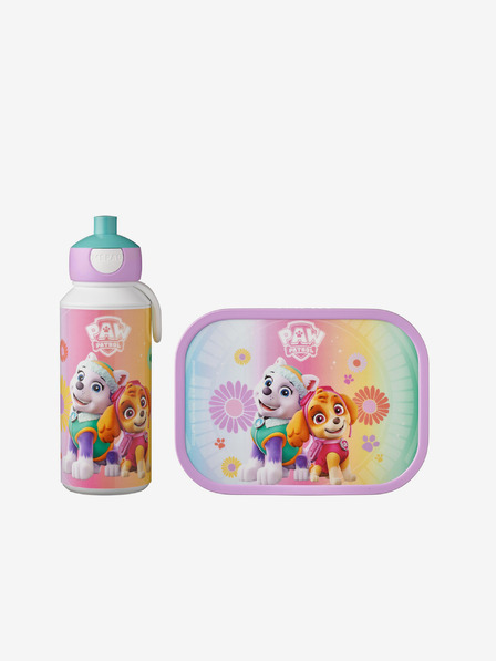Mepal Κίτρινο και ροζ σετ σνακ για παιδιά Mepal Campus Paw Patrol Girls