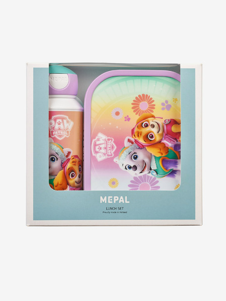 Mepal Κίτρινο και ροζ σετ σνακ για παιδιά Mepal Campus Paw Patrol Girls