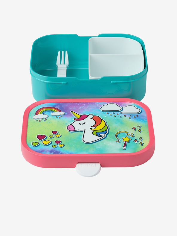 Mepal Mepal Campus Μονόκερος γαλάζιο σετ σνακ για παιδιά