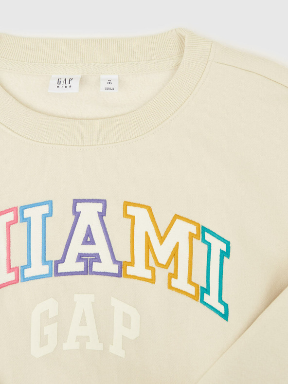 GAP Βρεφικό φούτερ μεγάλου μεγέθους με λογότυπο GAP