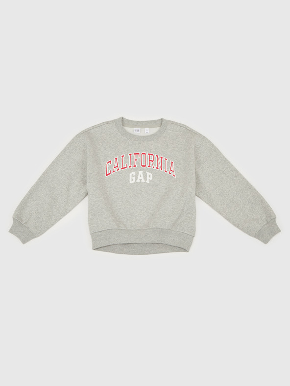 GAP Βρεφικό φούτερ μεγάλου μεγέθους με λογότυπο GAP
