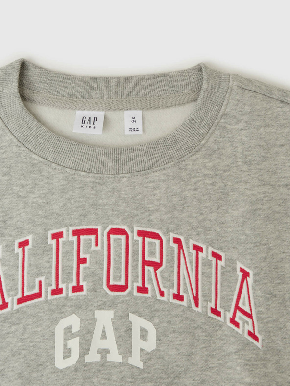 GAP Βρεφικό φούτερ μεγάλου μεγέθους με λογότυπο GAP