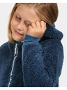 Kilpi Kilpi Θερμό φούτερ για κορίτσια NORKA-JG Σκούρο μπλε