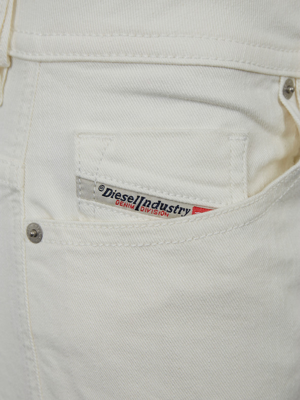 Diesel Λευκό ανδρικό τζιν στενής εφαρμογής Diesel Thommer