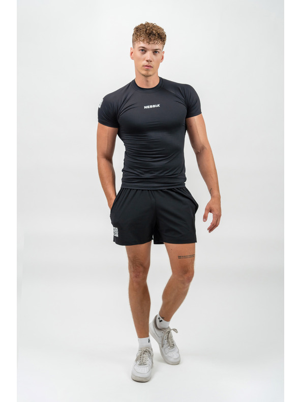 Nebbia Αθλητικό σορτς γρήγορου στεγνώματος RESISTANCE 337 M,μαύρο