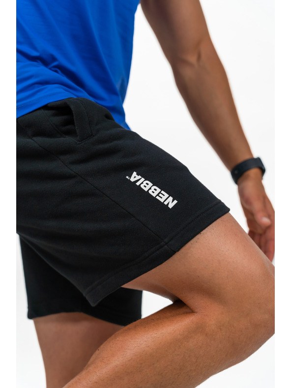 Nebbia Σορτς χαλαρής εφαρμογής MAXIMUM 336 M,μαύρο