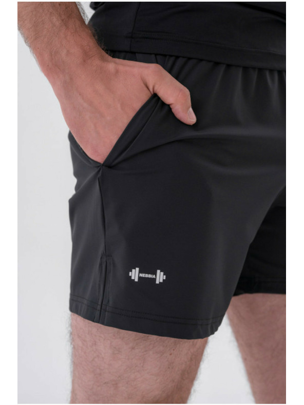 Nebbia Λειτουργικό σορτς γρήγορου στεγνώματος "Airy" 317 Μαύρο M,μαύρο