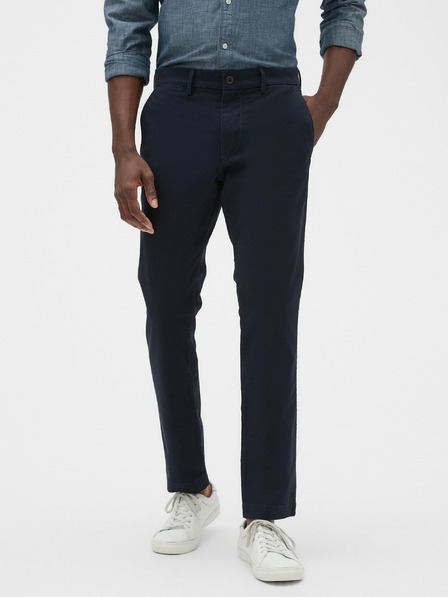 GAP Παντελόνι essential khaki στενή εφαρμογή GapFlex GAP