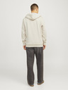 Jack & Jones Jack & Jones Ανδρικό μπεζ φούτερ με κουκούλα