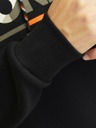 Jack & Jones Μαύρο Jack & Jones ανδρικό φούτερ με κουκούλα