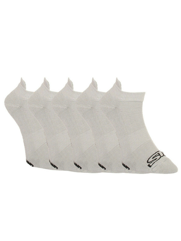 Styx 5PACK Styx χαμηλές κάλτσες γκρι