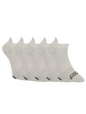 Styx 5PACK Styx χαμηλές κάλτσες γκρι