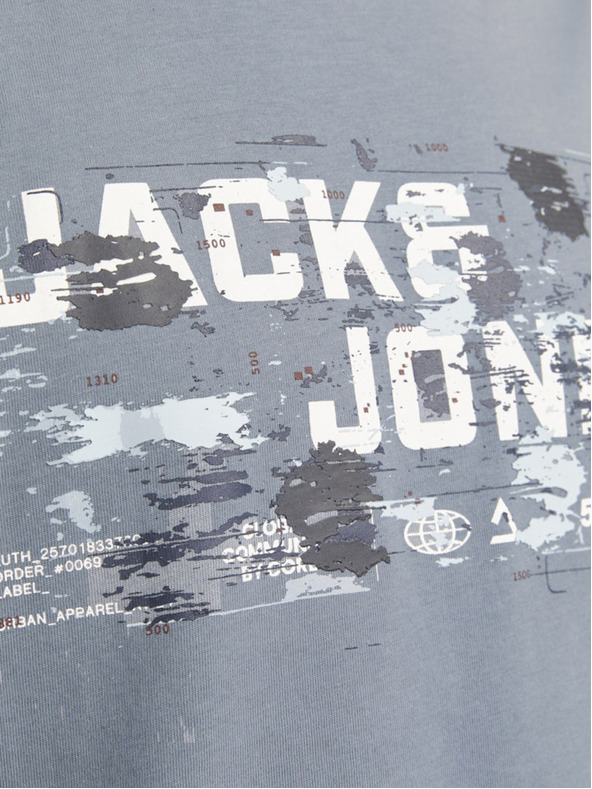 Jack & Jones Jack & Jones Ανδρικό γκρι T-Shirt