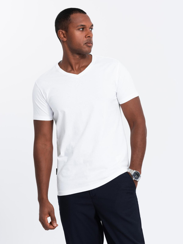 Ombre Clothing Ανδρικό t-shirt χωρίς εκτύπωση - mix 3 τεμ Z29 Ombre Clothing