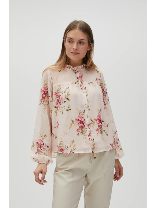 Moodo Γυναικεία λουλουδάτη μπλούζα Moodo