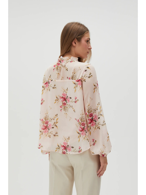 Moodo Γυναικεία λουλουδάτη μπλούζα Moodo