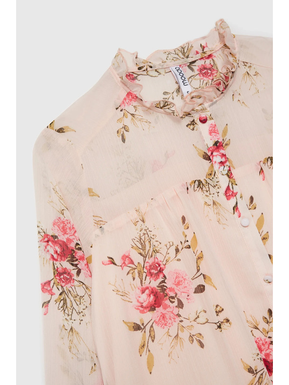 Moodo Γυναικεία λουλουδάτη μπλούζα Moodo