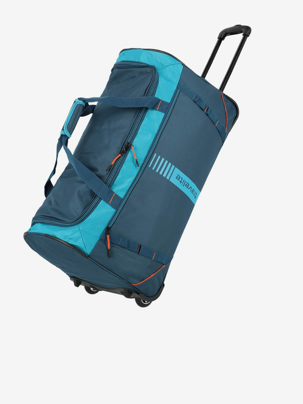 Travelite Ταξιδιωτική τσάντα Travelite Basic Active τρόλεϊ - πετρόλ