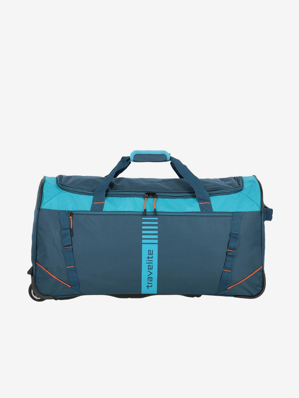 Travelite Ταξιδιωτική τσάντα Travelite Basic Active τρόλεϊ - πετρόλ