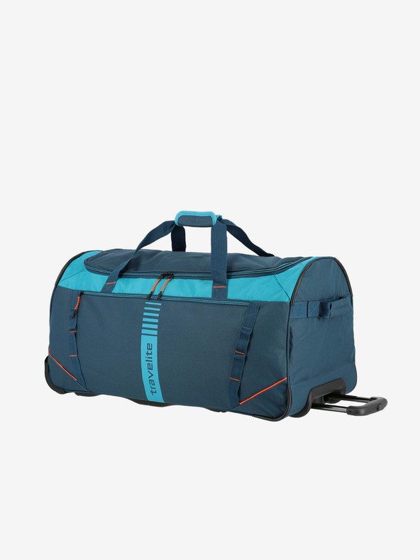 Travelite Ταξιδιωτική τσάντα Travelite Basic Active τρόλεϊ - πετρόλ